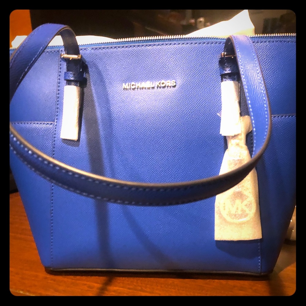 Michael Kors Cross Grain Leather Tote